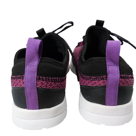 Vionic Alma Mesh Purple Comfort Slip On Lace Up Tennis Shoes Size 7 Wide Walking - Picture 5 of 14